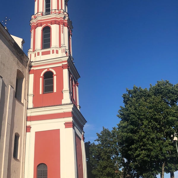 รูปภาพถ่ายที่ Šv. Jokūbo ir Pilypo bažnyčia | Church of St Philip and St James โดย Jonas B. เมื่อ 7/25/2020