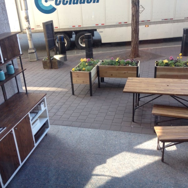 Outdoor seating is coming!
