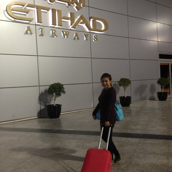 Photo taken at Abu Dhabi International Airport (AUH) by Joie G. on 4/21/2013