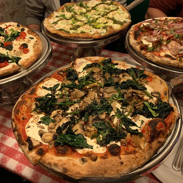 Photo taken at Lombardi&#39;s Coal Oven Pizza by Sadat S. on 11/22/2019