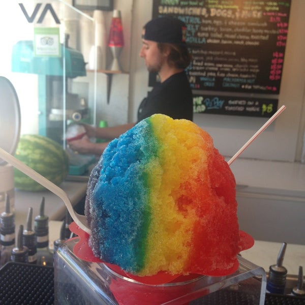 Photo taken at Breakwall Shave Ice Co. by Maggie L. on 8/15/2013
