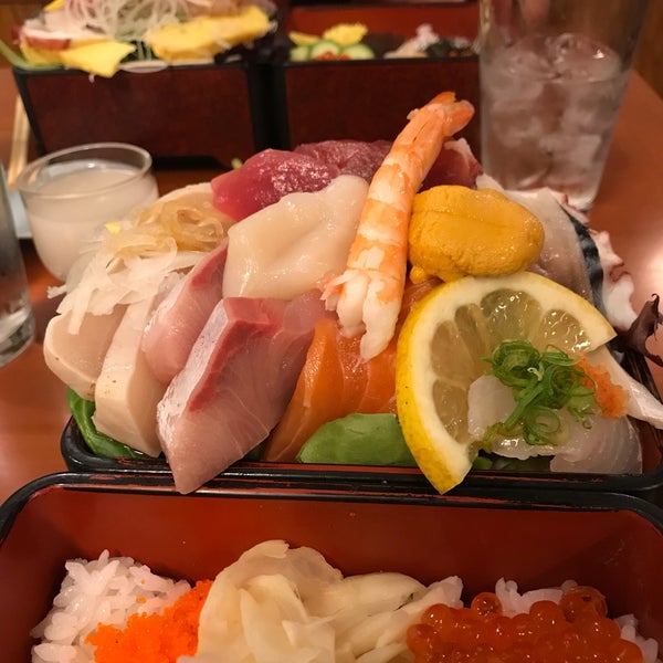 Photo taken at Sushi Go 55 by Adam P. on 3/26/2018