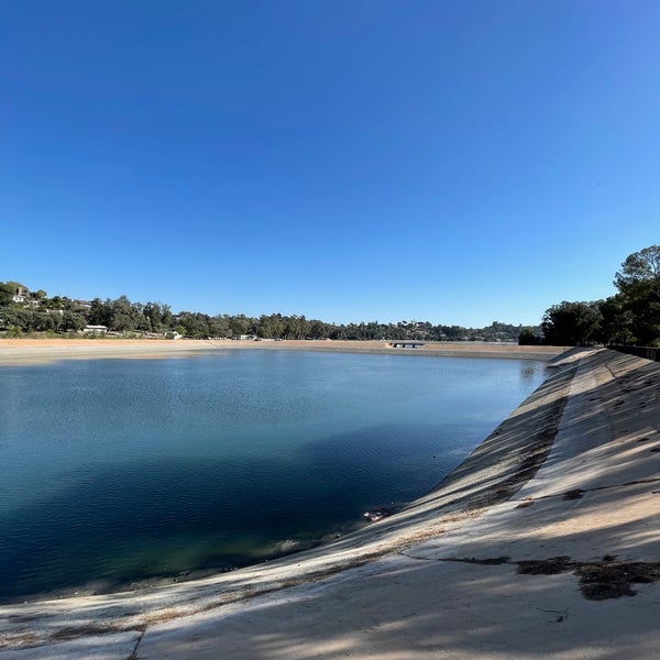 Ivanhoe Reservoir Lake in Silver Lake