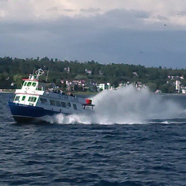 Star Line Mackinac Island HydroJet Ferry Boat or Ferry