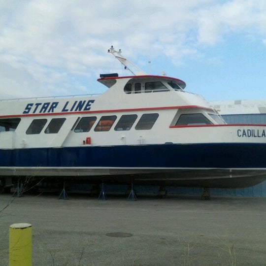 Star Line Mackinac Island HydroJet Ferry Boat or Ferry