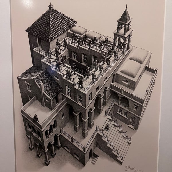 5/26/2022 tarihinde Chris H.ziyaretçi tarafından Escher in het Paleis'de çekilen fotoğraf