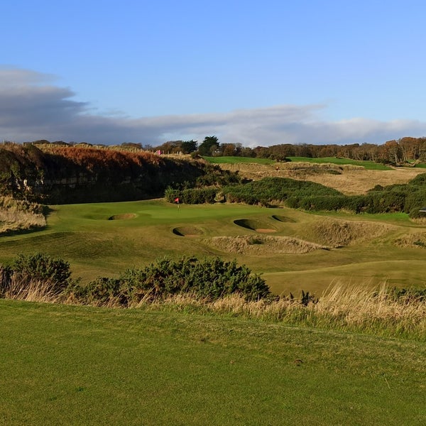 Photo taken at Kingsbarns Golf Course by Jamie G. on 10/30/2020
