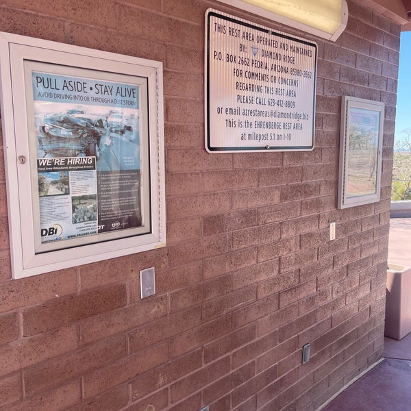 Photos at Ehrenberg Rest Stop Rest Area