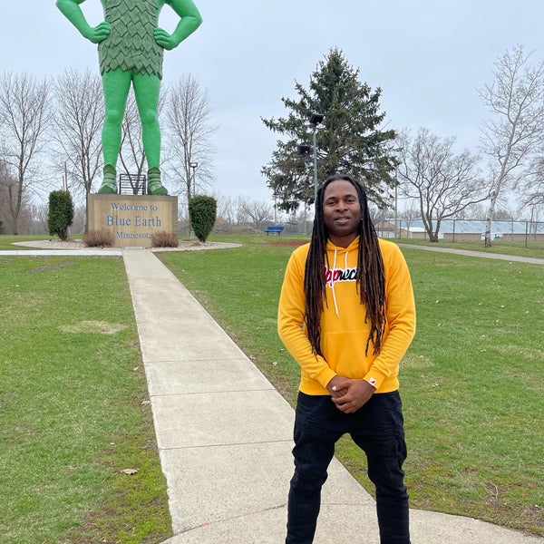 Photo taken at Jolly Green Giant Statue by Mr. Ibeabuchi on 4/29/2022
