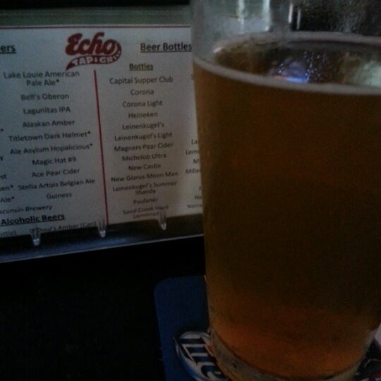 Photo taken at Echo Tap &amp; Grill by Scott O. on 10/14/2012