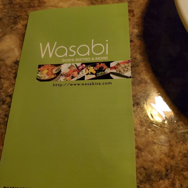 Wasabi Sushi Bistro Sushi Restaurant in San Antonio