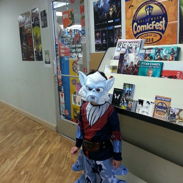 Photo taken at Rebel Base Comics &amp; Toys by Mami2Mommy on 10/25/2014