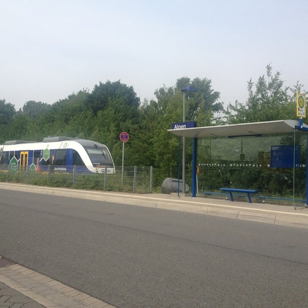 Photo taken at Bahnhof Alpen by Ernst M. on 6/21/2013
