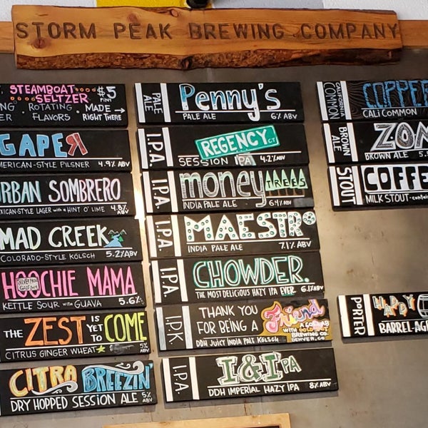 Photo taken at Storm Peak Brewing Company by Richard L. on 6/19/2021