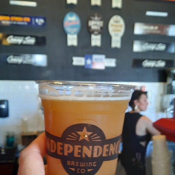 Photo taken at Independence Brewing Co. by seth s. on 5/29/2021