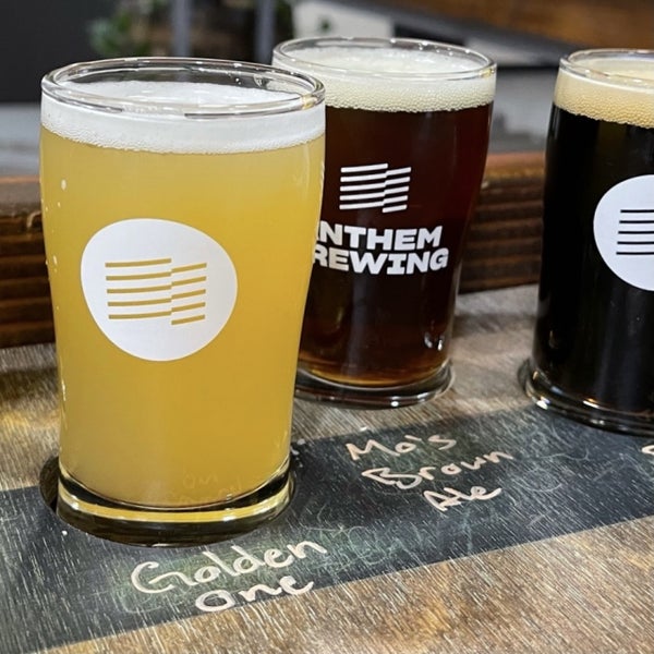 Photo taken at Anthem Brewing Company by Arthur A. on 4/14/2021