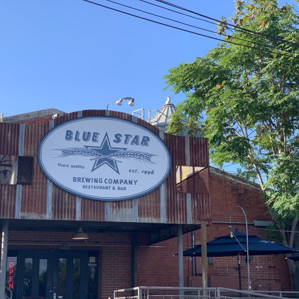 Photo taken at Blue Star Brewing Company by Arthur A. on 7/29/2019