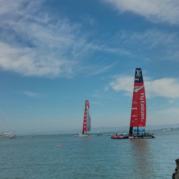 Photo taken at America&#39;s Cup Pavilion by AJ on 8/18/2013