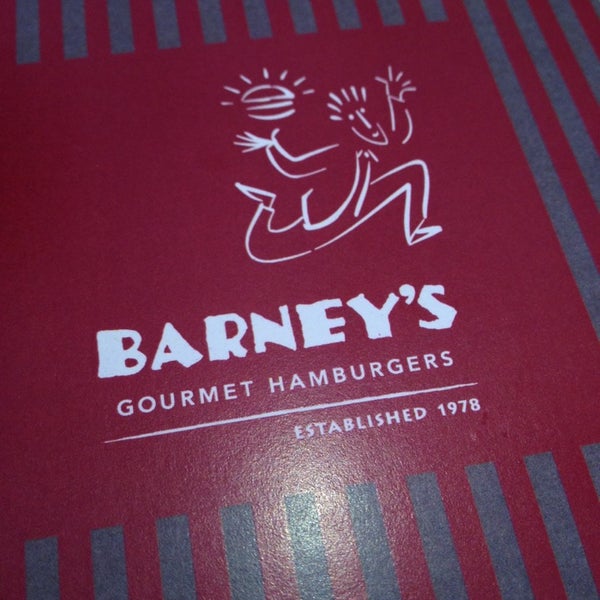 Photo taken at Barney&#39;s Gourmet Hamburgers by Bernie G. on 12/30/2013