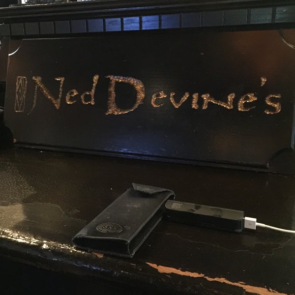 Photo taken at Ned Devine&#39;s Irish Pub by Kim L. on 4/23/2017