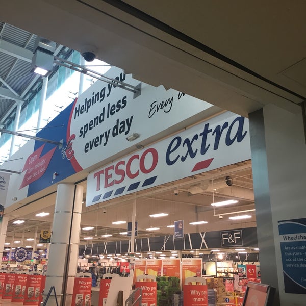 Tesco Extra Supermarket in Dublin