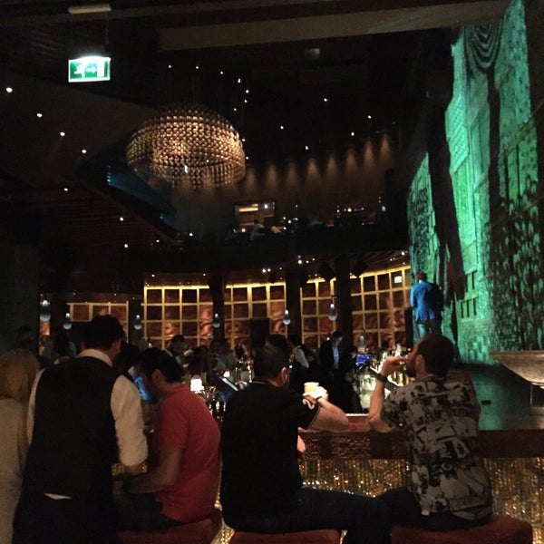 Das Foto wurde bei Qbara Restaurant Lounge &amp; Bar von Samuele F. am 8/28/2015 aufgenommen