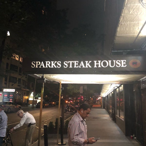 Photo taken at Sparks Steak House by Sultan A. on 8/11/2018