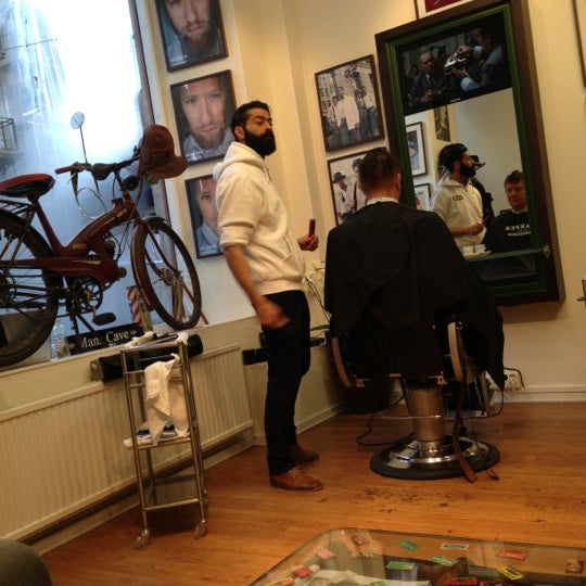 Photo taken at Sharper Of Sweden Barbershop by Sultan A. on 12/5/2012