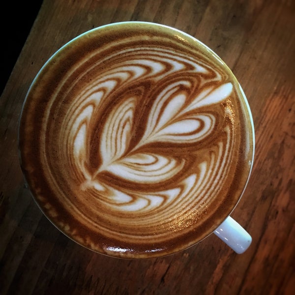 Latte Art at Hacking Coffee