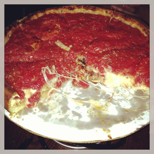 Photo taken at Patxi&#39;s Pizza by Elvis on 5/5/2013