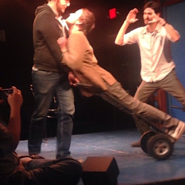 Photo taken at Go Comedy Improv Theater by Lady N. on 2/9/2015