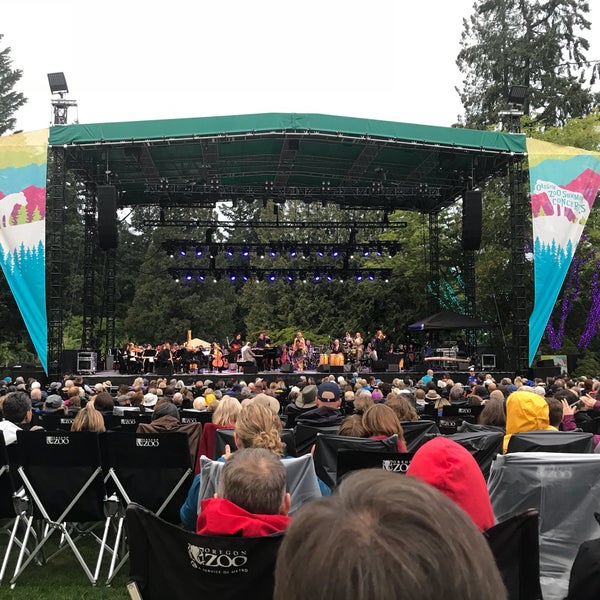 Oregon Zoo Concert Lawn Performing Arts Venue in Portland