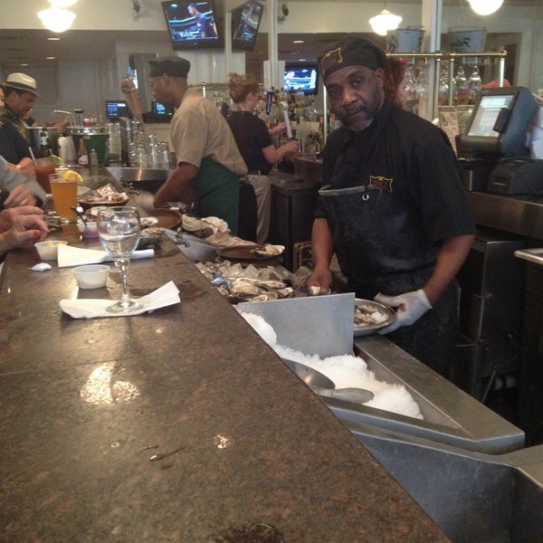 Photo taken at Felix&#39;s Restaurant &amp; Oyster Bar by Jenna M. on 5/6/2013