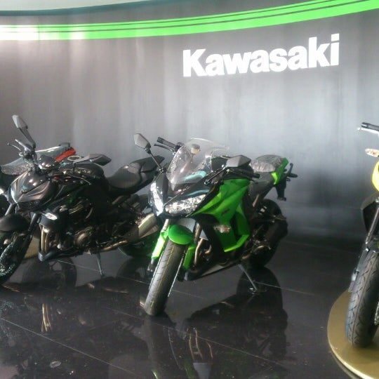 Photos at Kawasaki Showroom Motorcycle in Quezon City