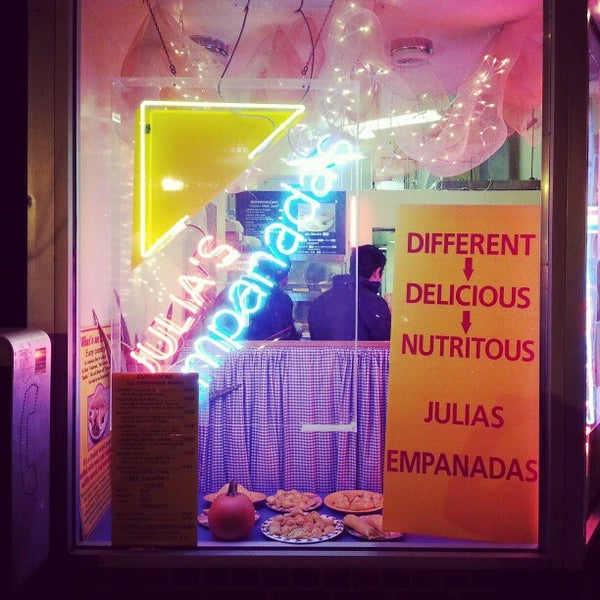 Photo taken at Julia&#39;s Empanadas by Eddy A. on 11/25/2012