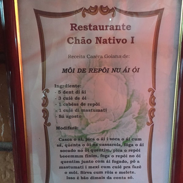 Foto diambil di Restaurante Chão Nativo oleh Kelly C. pada 12/23/2014