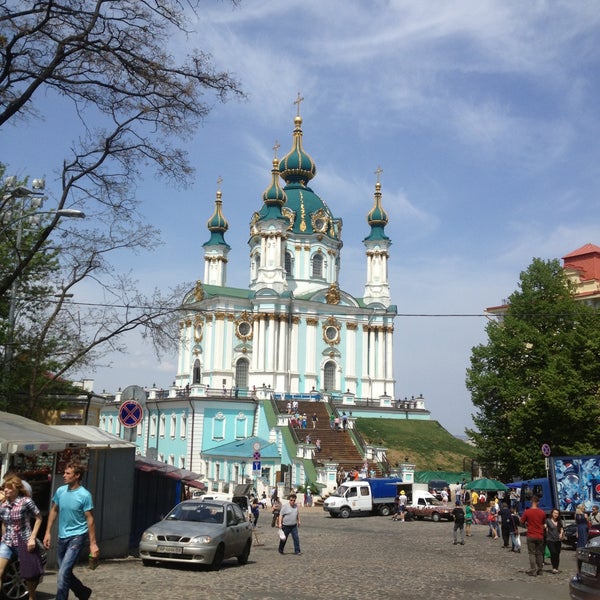 รูปภาพถ่ายที่ Андріївська церква โดย Natalya S. เมื่อ 5/4/2013