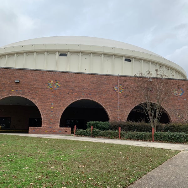 Photo taken at Cajundome &amp; Convention Center by Guy D. on 12/16/2019