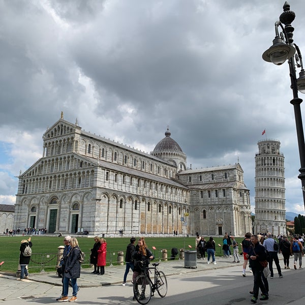 Photo taken at Piazza del Duomo (Piazza dei Miracoli) by Abhishek T. on 4/4/2022
