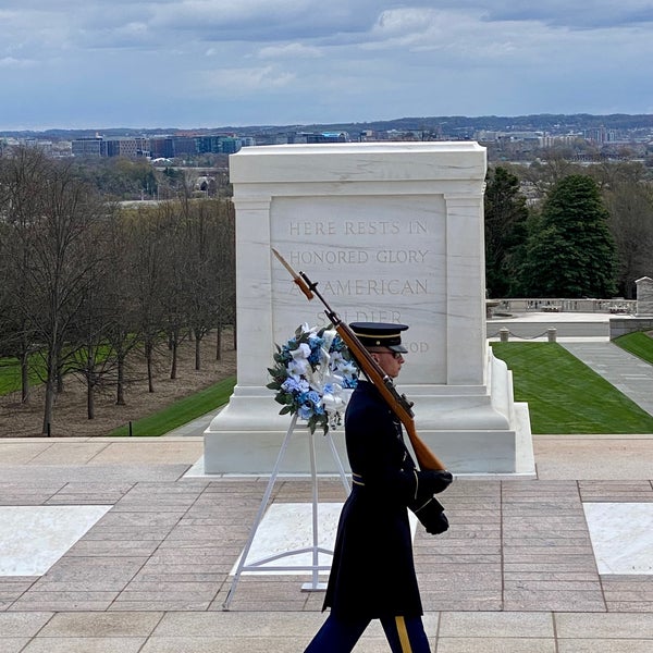 Photo taken at Tomb of the Unknown Soldier by Kat on 4/10/2022