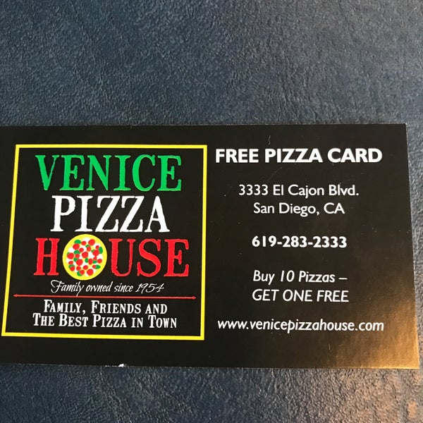 Снимок сделан в Venice Pizza House пользователем TR H. 4/21/2017