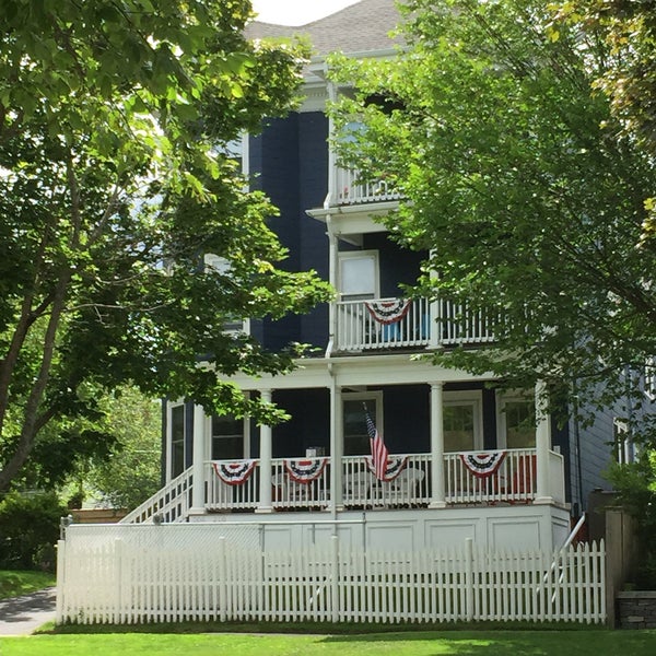 Very New England-esque home in the warf