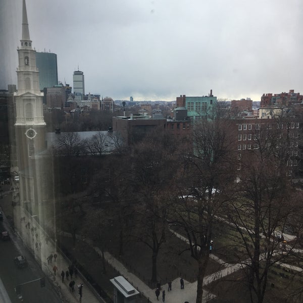 Photo taken at Hotel AKA Boston Common by Melba T. on 3/24/2018