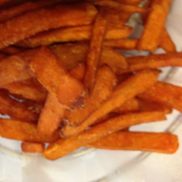 These sweet potato fries are on point!