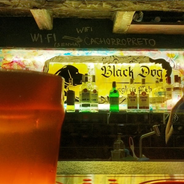 Foto tirada no(a) Black Dog English Pub por Pedro em 1/20/2019