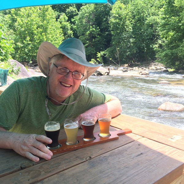 Photo taken at Hickory Nut Gorge Brewery by Angel B. on 5/31/2019
