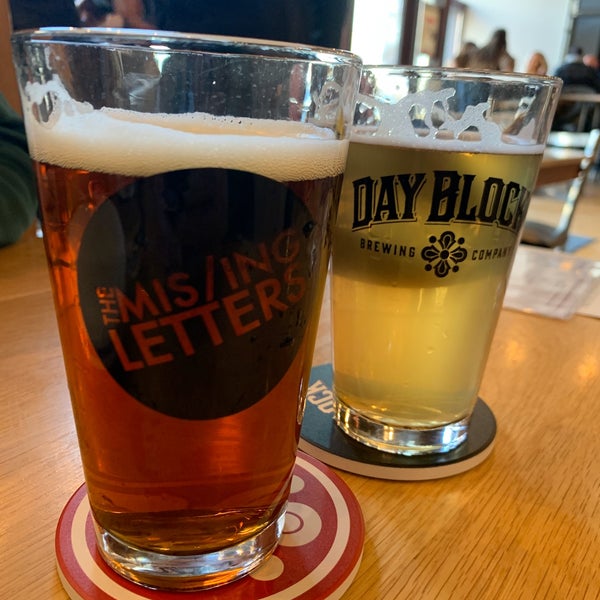 Photo taken at Day Block Brewing Company by Carolyn B. on 2/22/2020