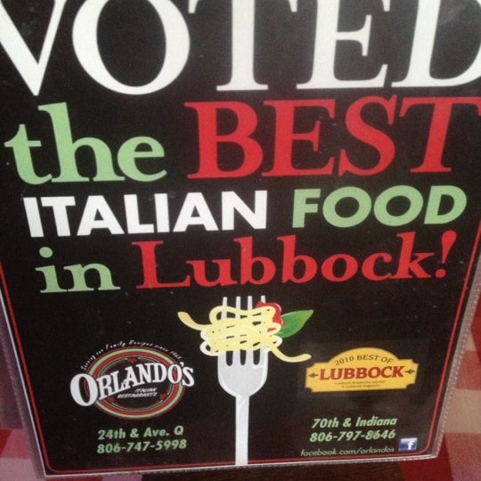 Das Foto wurde bei Orlando&#39;s Italian Resturant von Jorge Z. am 12/29/2012 aufgenommen