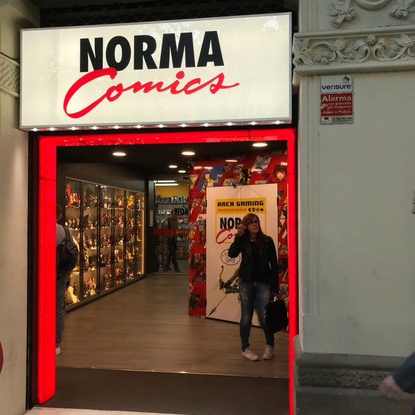 Photo prise au Norma Cómics par Ricardo M. le5/2/2018