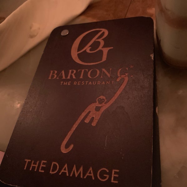 Снимок сделан в Barton G. The Restaurant пользователем JEF 1/21/2019